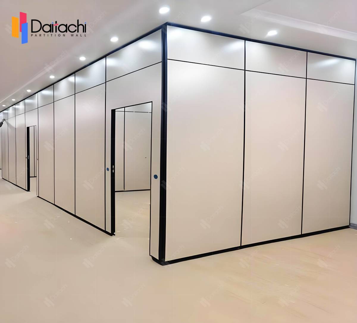 Hospital Using White Movable Partitions