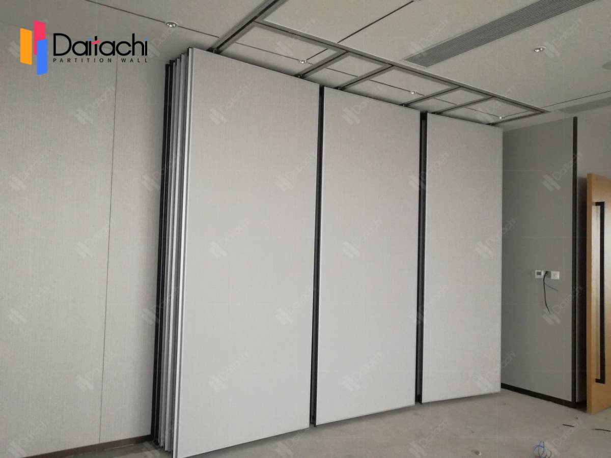 remote stacking movable wall