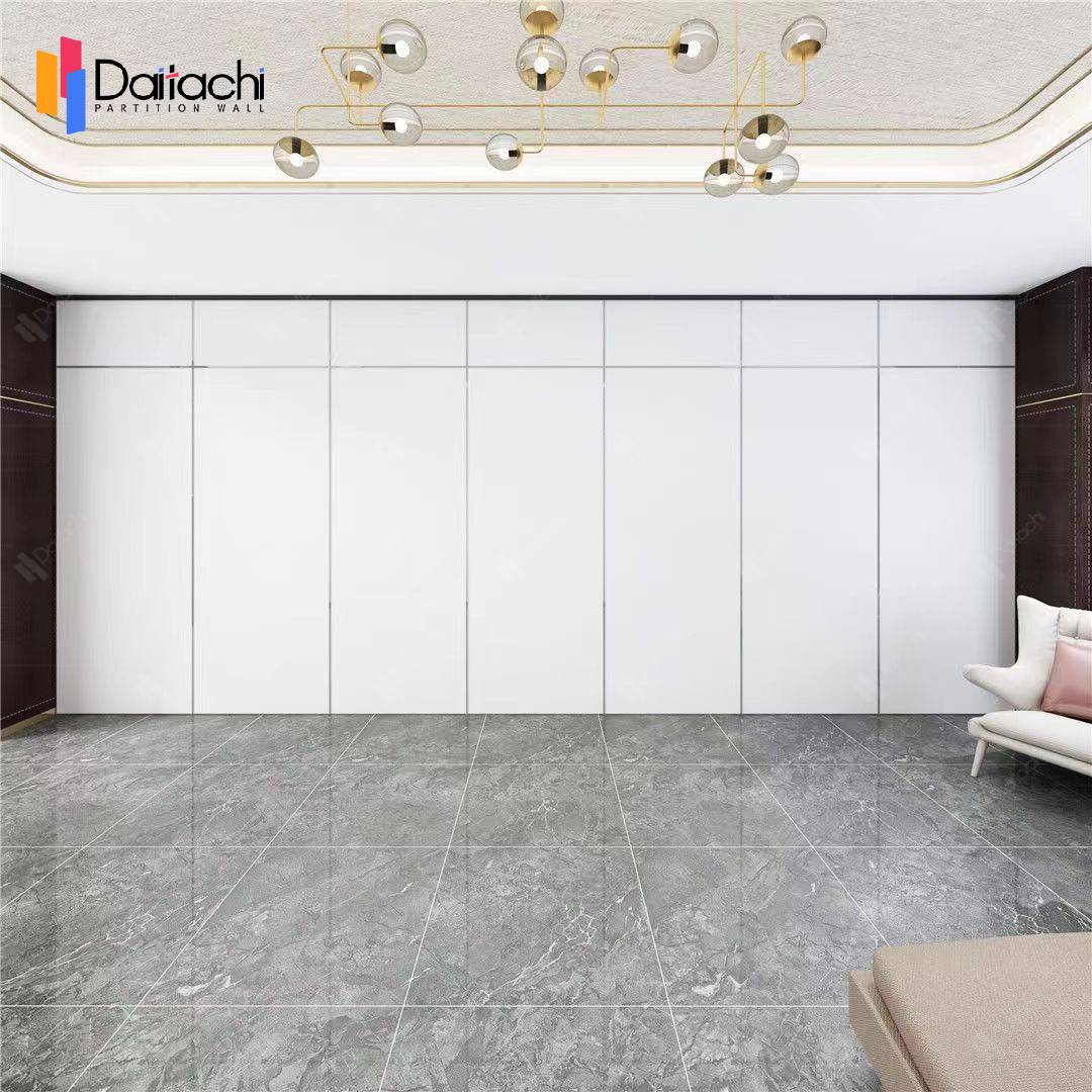 white operable wall for leisure rooms