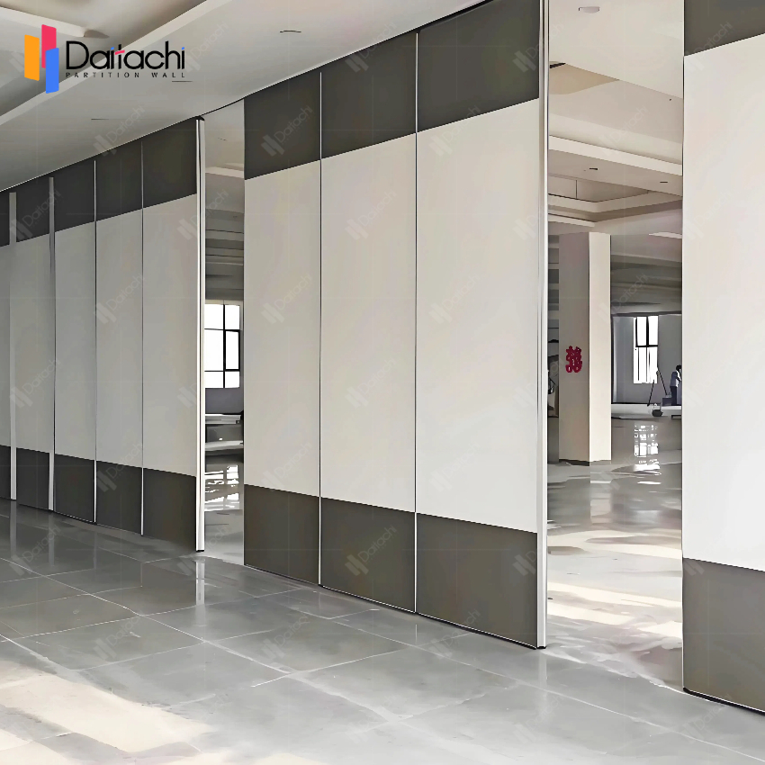 Gray and white color splicing manual <a href=https://www.daitachipartitionwall.com/Movable-Partition-Wall.html target='_blank'>Movable Partition Wall</a>
