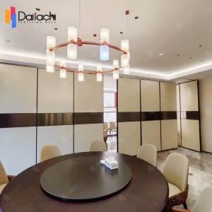 Acoustic Sliding Partition wall for Restaurant Room