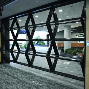 Glass Vertical Folding Wall