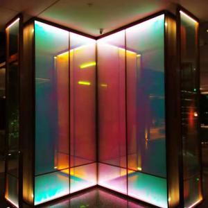 LED Glass Wall Partition