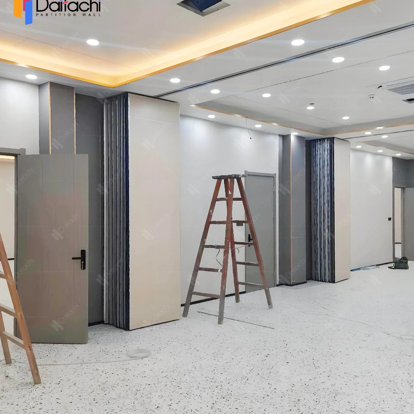 Shenzhen Futian Manual Movable Partition Wall Project Report