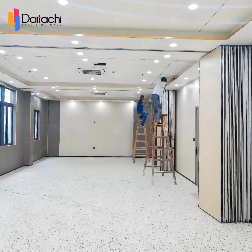 Shenzhen Futian Manual Movable Partition Wall Project Report