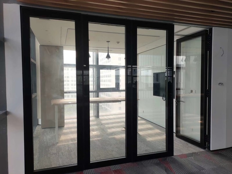glass Semi-automatic Movable Partition Walls