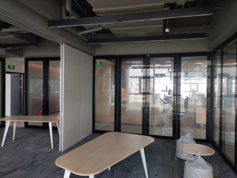 glass Semi-automatic Movable Partition Walls