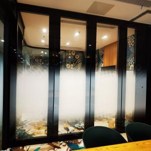 glass Semi-automatic Operable Partition Walls